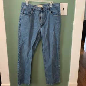 L.L. Bean natural fit jeans